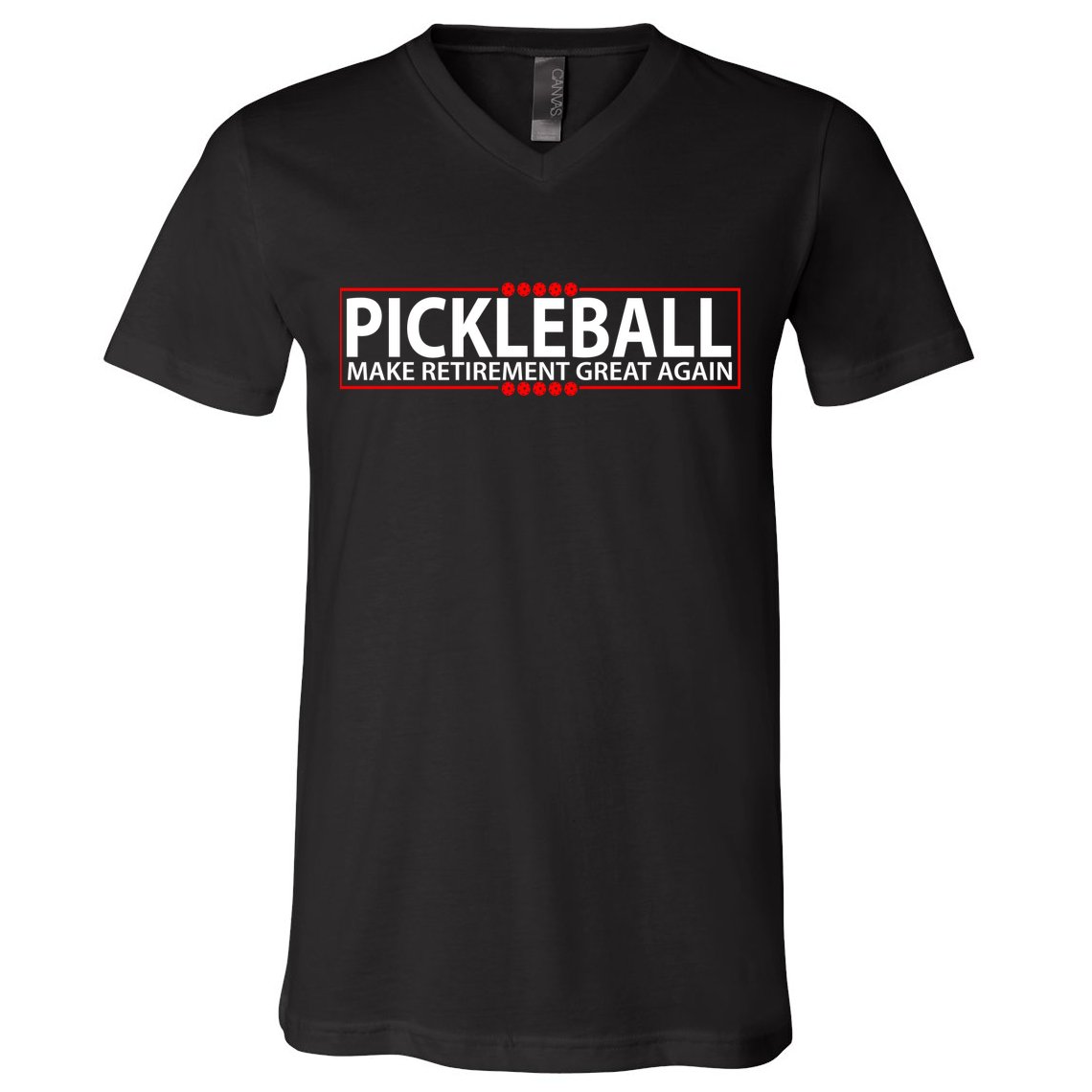 Pickleball Make Retirement Great Again V-Neck T-Shirt