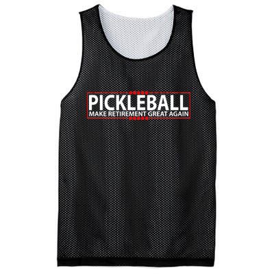 Pickleball Make Retirement Great Again Mesh Reversible Basketball Jersey Tank