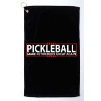 Pickleball Make Retirement Great Again Golf Towel