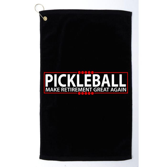 Pickleball Make Retirement Great Again Golf Towel