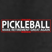 Pickleball Make Retirement Great Again Golf Towel