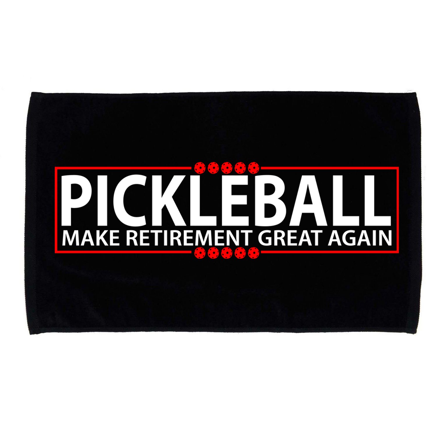 Pickleball Make Retirement Great Again Microfiber Hand Towel