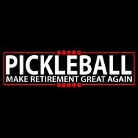 Pickleball Make Retirement Great Again Women's V-Neck T-Shirt
