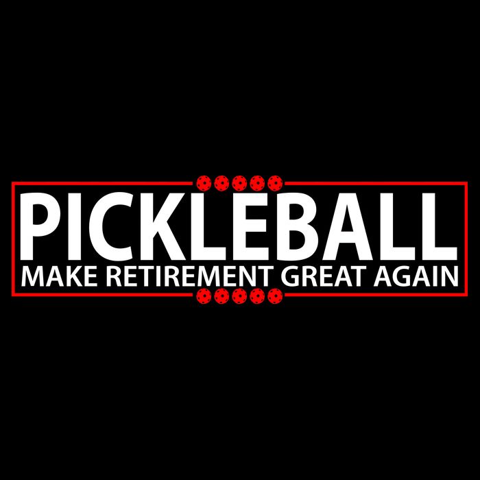 Pickleball Make Retirement Great Again Women's V-Neck T-Shirt