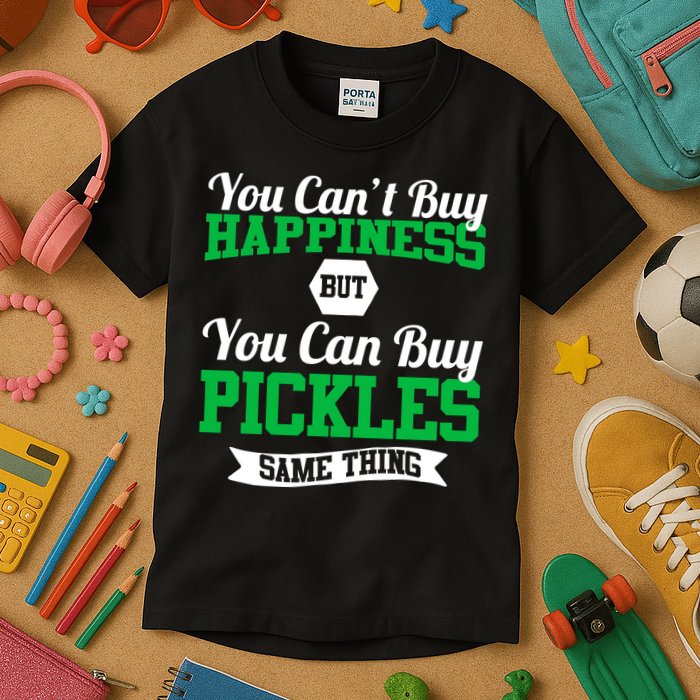 Pickles Are Happiness  Kids T-Shirt