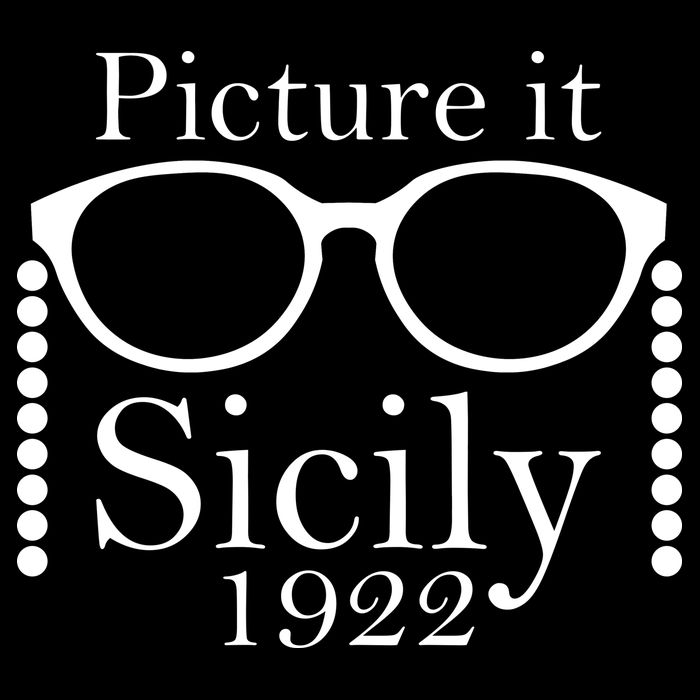 Picture It Sicily 1922 Drawstring Bag