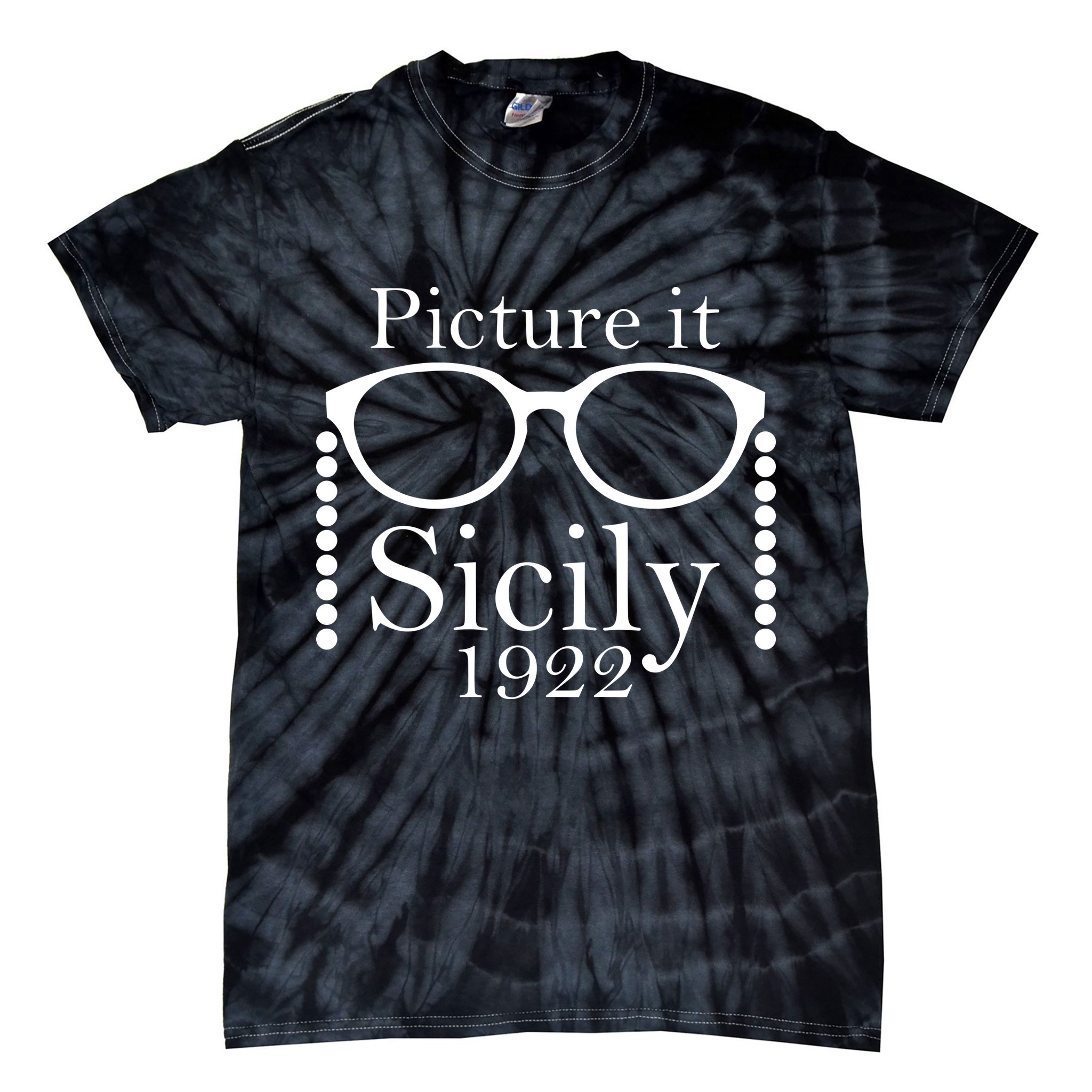 Picture It Sicily 1922 Tie-Dye T-Shirt