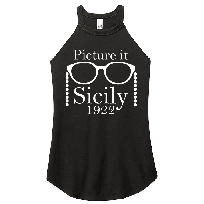 Picture It Sicily 1922 Women's Perfect Tri Rocker Tank