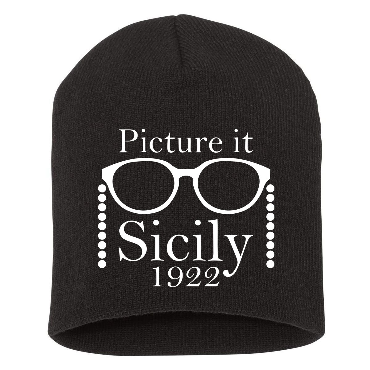 Picture It Sicily 1922 Short Acrylic Beanie