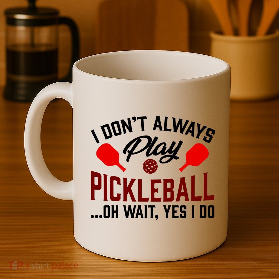 Pickleball I Don't Always Play LQT Mug