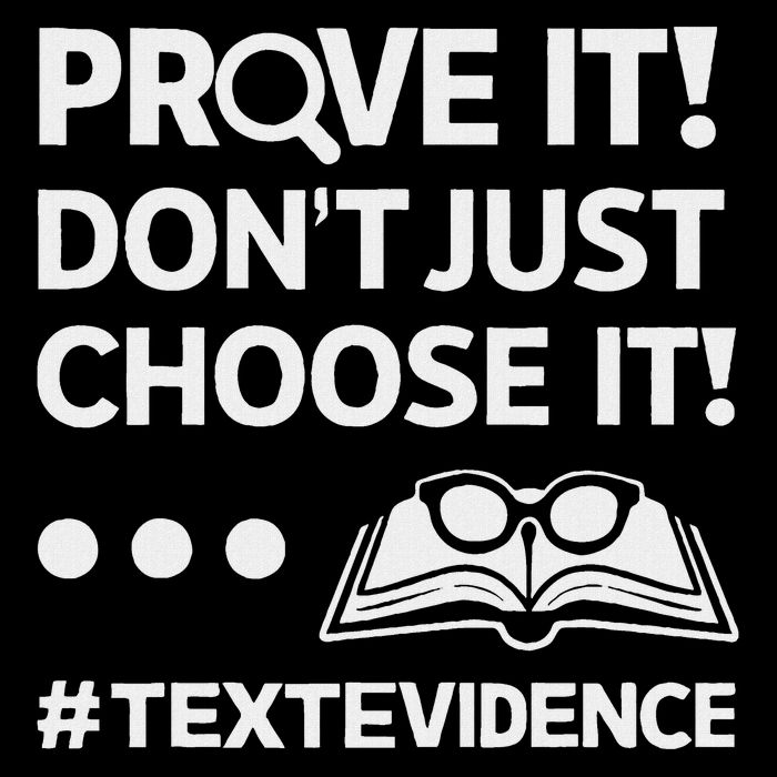 Prove It DonT Just Choose It Text Evidence Teacher Flat Bill Trucker Hat
