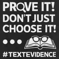 Prove It DonT Just Choose It Text Evidence Teacher Trucker Hat