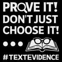 Prove It DonT Just Choose It Text Evidence Teacher Wool Snapback Cap