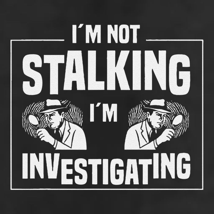 Private Investigation Detective Observation Investigator Garment-Dyed Heavyweight T-Shirt