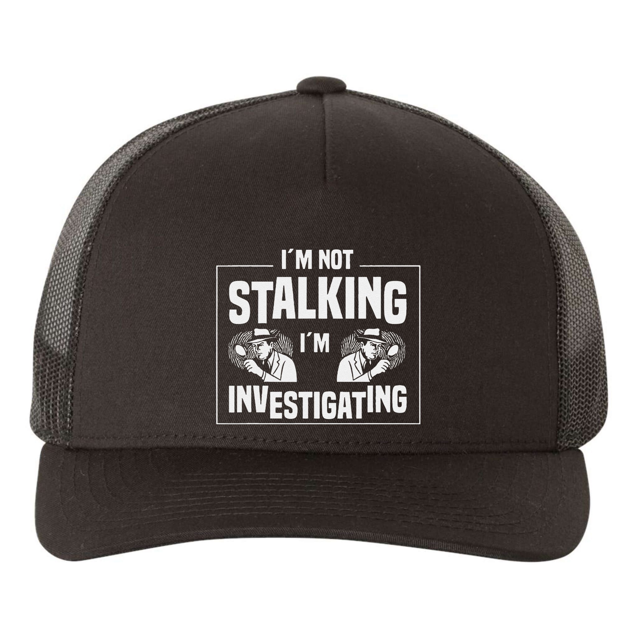 Private Investigation Detective Observation Investigator Yupoong Adult 5-Panel Trucker Hat