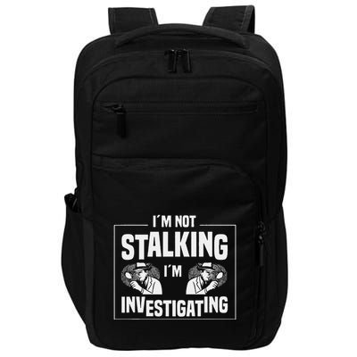 Private Investigation Detective Observation Investigator Impact Tech Backpack