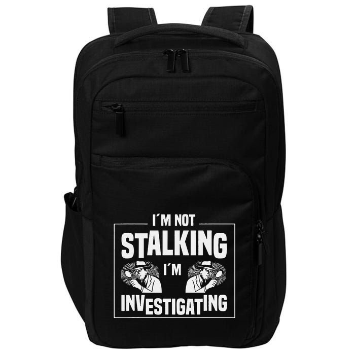 Private Investigation Detective Observation Investigator Impact Tech Backpack