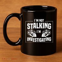Private Investigation Detective Observation Investigator 11oz C Handle Ceramic Mug