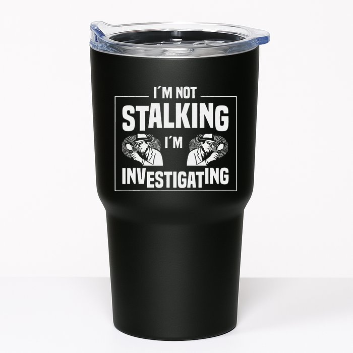 Private Investigation Detective Observation Investigator Tumbler