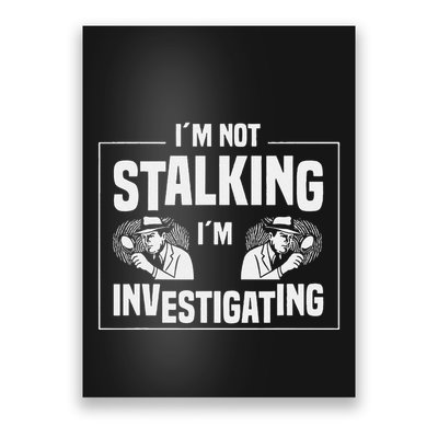 Private Investigation Detective Observation Investigator Poster