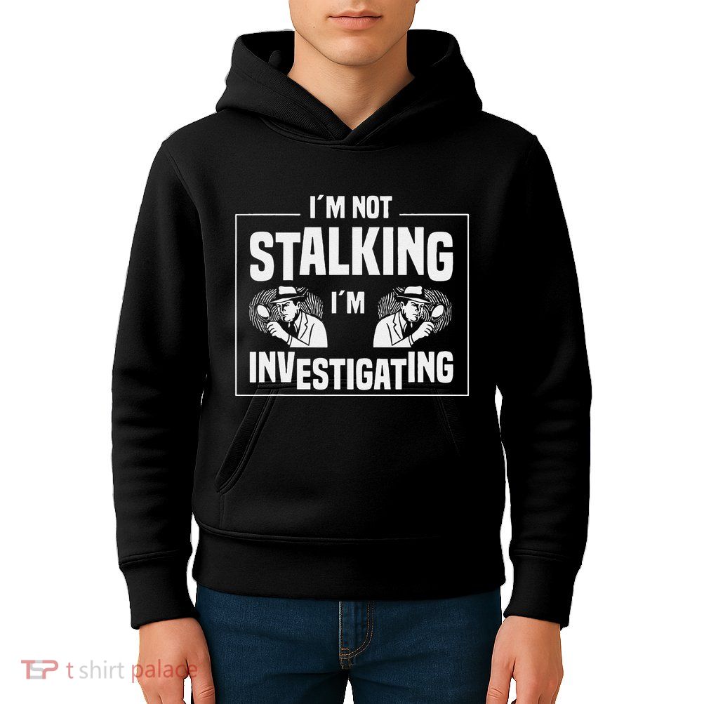 Private Investigation Detective Observation Investigator Kids Hoodie
