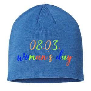 Pride International Day Funny Gift Sustainable Beanie