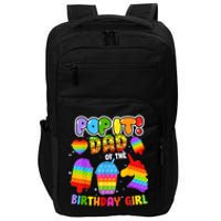 Pop It Dad Of The Birthday Girl Fidget Matching Family Impact Tech Backpack