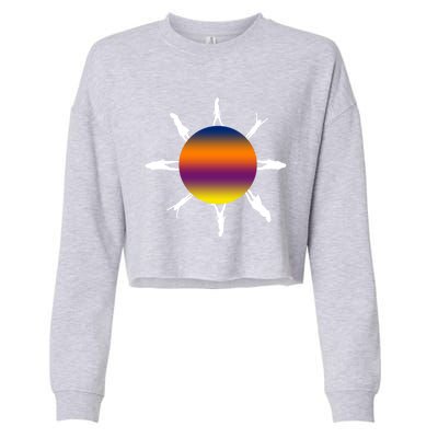 Pride International Day Cool Gift Cropped Pullover Crew