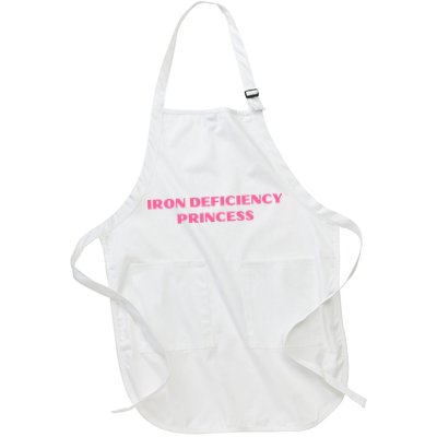 Pink Iron Deficiency Princess Apron