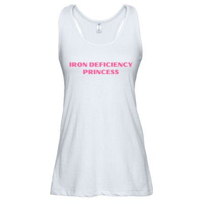 Pink Iron Deficiency Princess Ladies Essential Flowy Tank