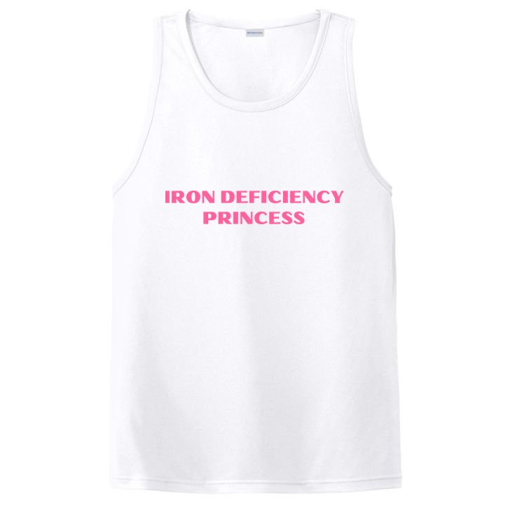 Pink Iron Deficiency Princess PosiCharge Competitor Tank