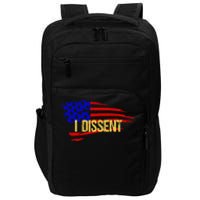 Patriotic I Dissent Vote Democracy Distressed Design Impact Tech Backpack