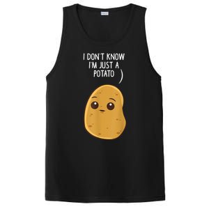 Potatoes I Dont Know Im Just A Potato Funny Gift PosiCharge Competitor Tank