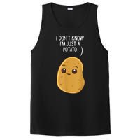 Potatoes I Dont Know Im Just A Potato Funny Gift PosiCharge Competitor Tank