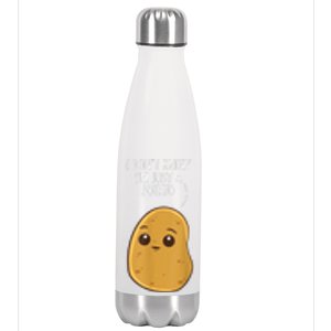 Potatoes I Dont Know Im Just A Potato Funny Gift Stainless Steel Insulated Water Bottle