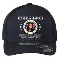 Presidential Inauguration Day President Kamala Harris Flexfit Unipanel Trucker Cap