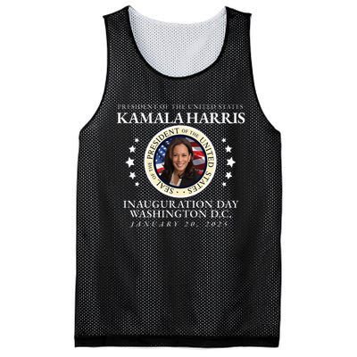 Presidential Inauguration Day President Kamala Harris Mesh Reversible Basketball Jersey Tank