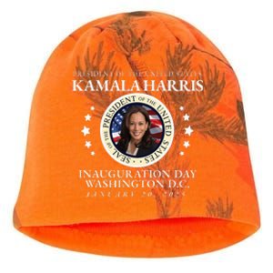 Presidential Inauguration Day President Kamala Harris Kati - Camo Knit Beanie