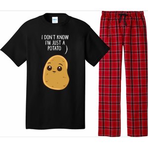 Potatoes I Dont Know Im Just A Potato Gift Pajama Set