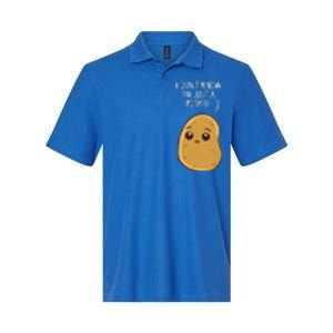 Potatoes I Dont Know Im Just A Potato Gift Softstyle Adult Sport Polo