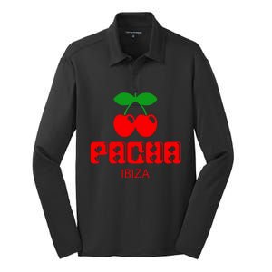 Pacha Ibiza Deep & House Silk Touch Performance Long Sleeve Polo