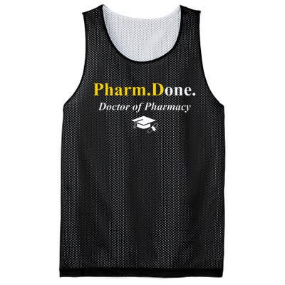 Pharm.Done. IM Done Doctor Of Pharmacy Pharmd Graduation Mesh Reversible Basketball Jersey Tank