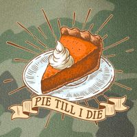 Pie Till I Die Legacy Tie Dye Trucker Hat