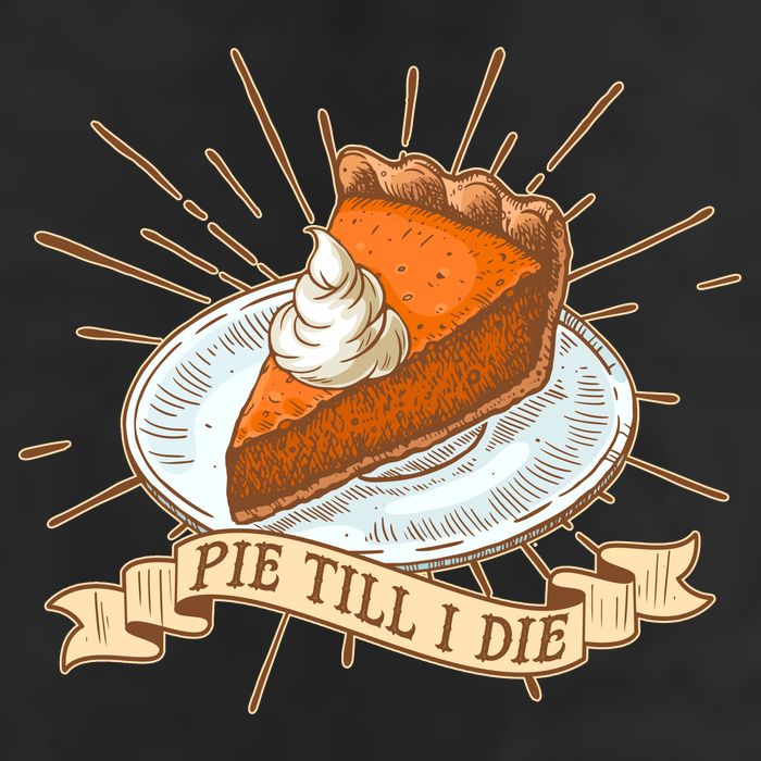 Pie Till I Die 7 Panel Mesh Trucker Snapback Hat