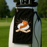 Pie Till I Die Golf Towel
