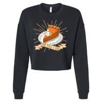 Pie Till I Die Cropped Pullover Crew