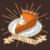 Pie Till I Die Cooling Performance Long Sleeve Crew
