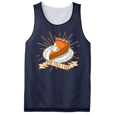 Pie Till I Die Mesh Reversible Basketball Jersey Tank