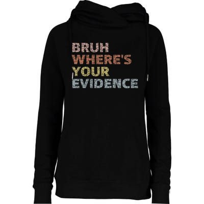 Prove It Funny Cite Your Evidence For English Teachers Womens Funnel Neck Pullover Hood