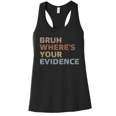 Prove It Funny Cite Your Evidence For English Teachers Women's Racerback Tank